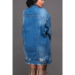 Jaqueta Jeans Blue Horizon Feminina